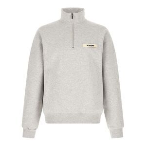 Jacquemus Gray Cotton Men's Sweatshirt